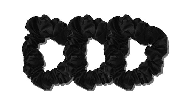SILK SCRUNCHIE HEAVEN - Set of Three Large Pure Silk Scrunchies - Manuka Dreams