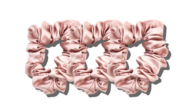 SILK SCRUNCHIE HEAVEN - Set of Three Large Pure Silk Scrunchies - Manuka Dreams