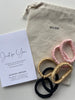 Manuka Dreams pouch with silk scrunchies and Just for You card