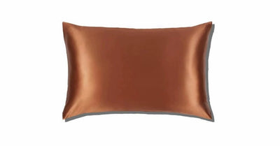 INDIVIDUAL PURE SILK PILLOWCASE - CHOCOLATE BROWN