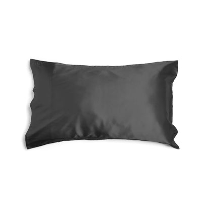 INDIVIDUAL PURE SILK PILLOWCASE - Charcoal Grey