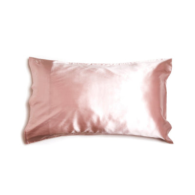 INDIVIDUAL PURE SILK PILLOWCASE - Blush Pink