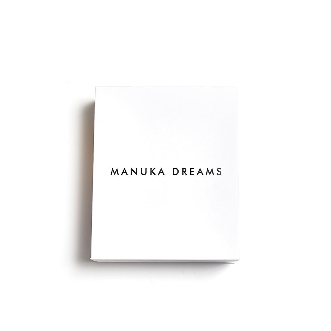 SILK DREAMS - One Pure Silk Pillowcase & Three Large Pure Silk Scrunchies - Manuka Dreams